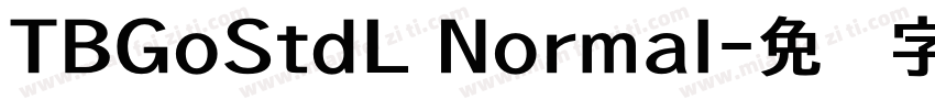 TBGoStdL Normal字体转换
